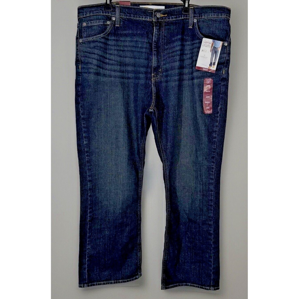 Signature by Levi Strauss & Co. Blue Jeans Men's 42x30 Gold Label Bootcut Fit